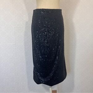 Blue sequins skirt by DR2 Daniel Rainn electric waistband 
▪️Size XL
